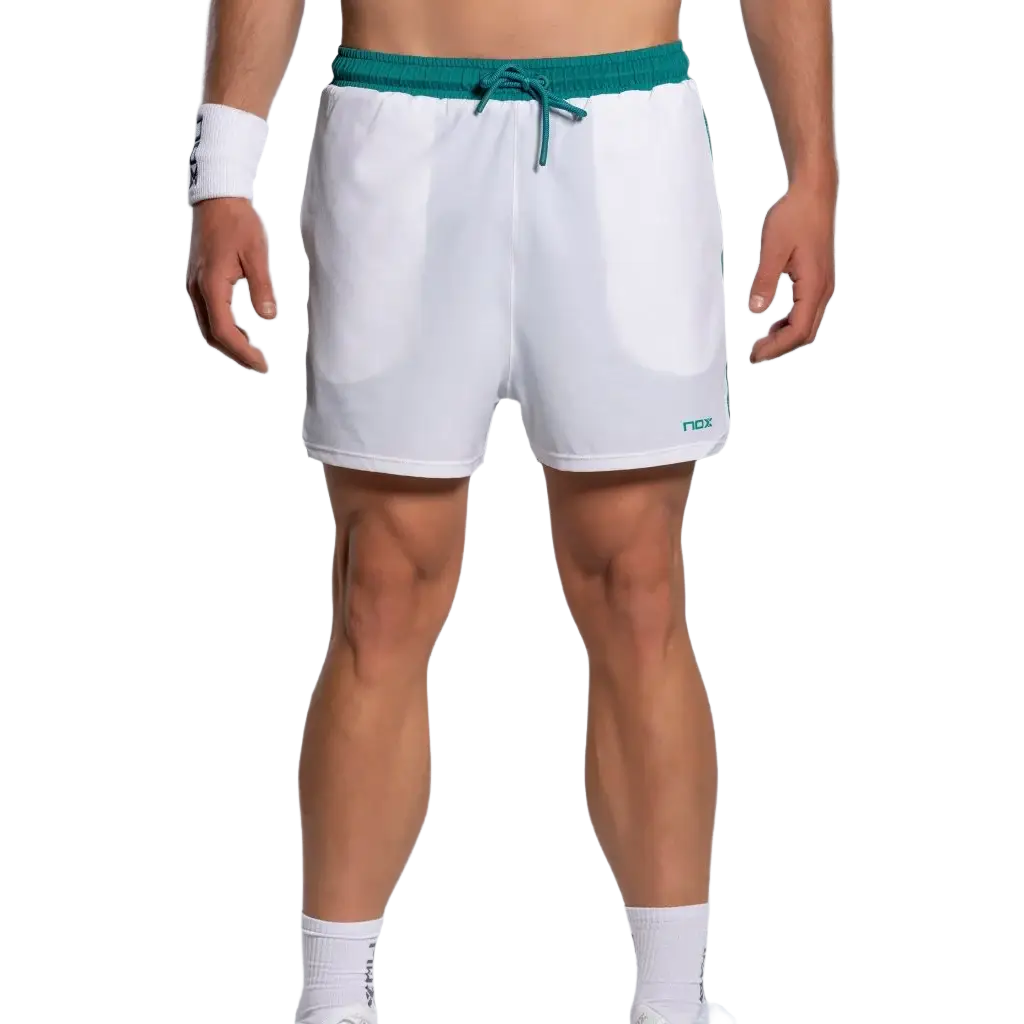 Nox Pro Series White/Ivy Green Shorts