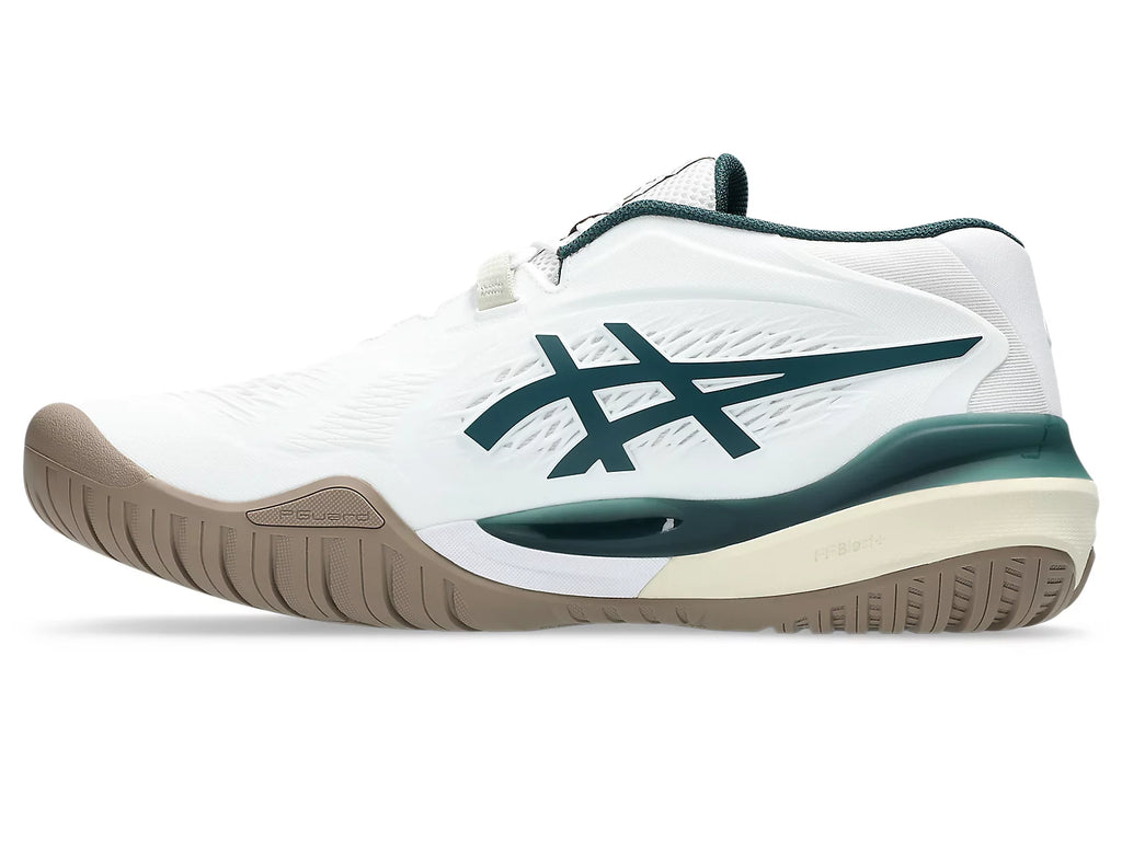 Asics Gel Resolution X White/Saxon Green