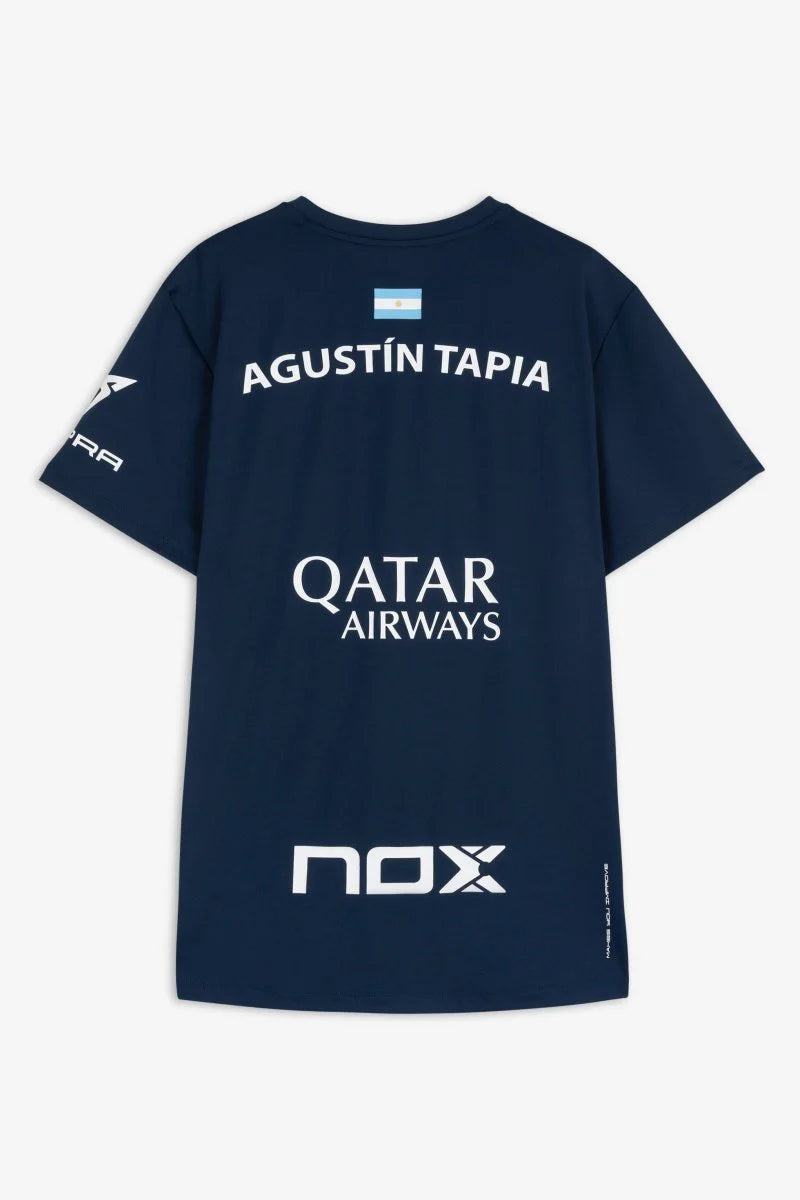 Agustin Tapia Sponsors AT10 Navy T-Shirt