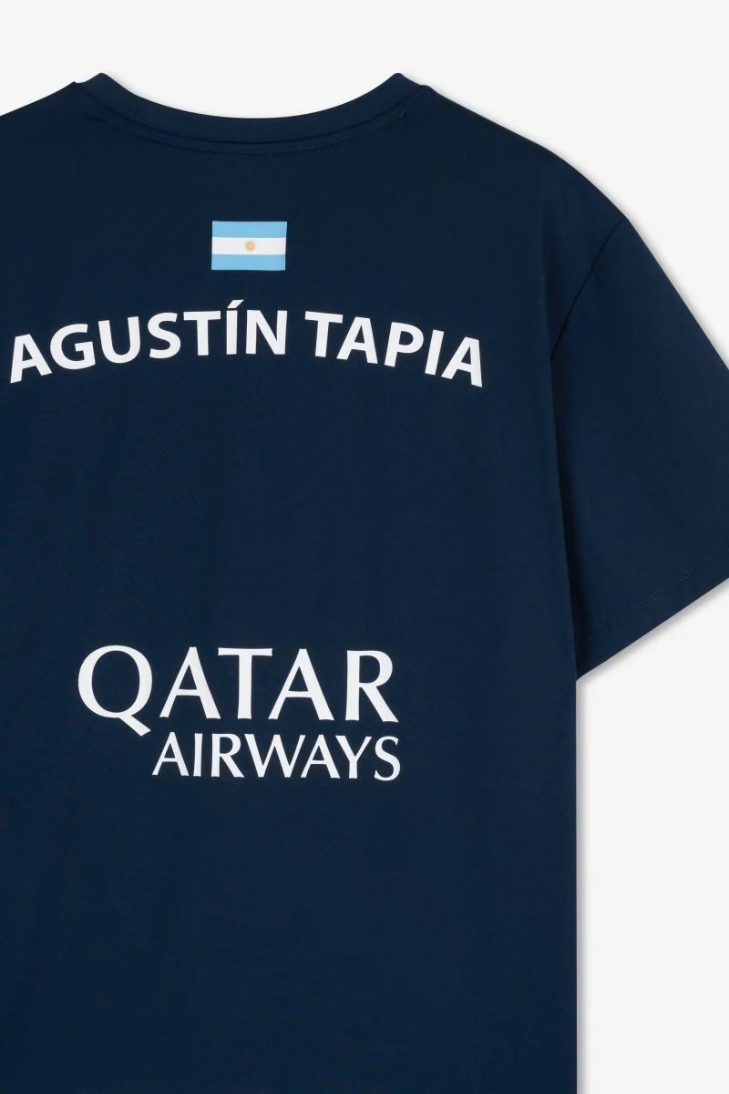Agustin Tapia Sponsors AT10 Navy T-Shirt