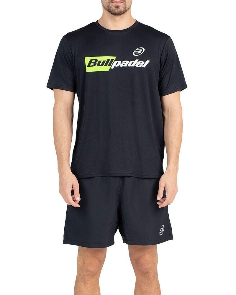 Bullpadel Logo Tshirt Black