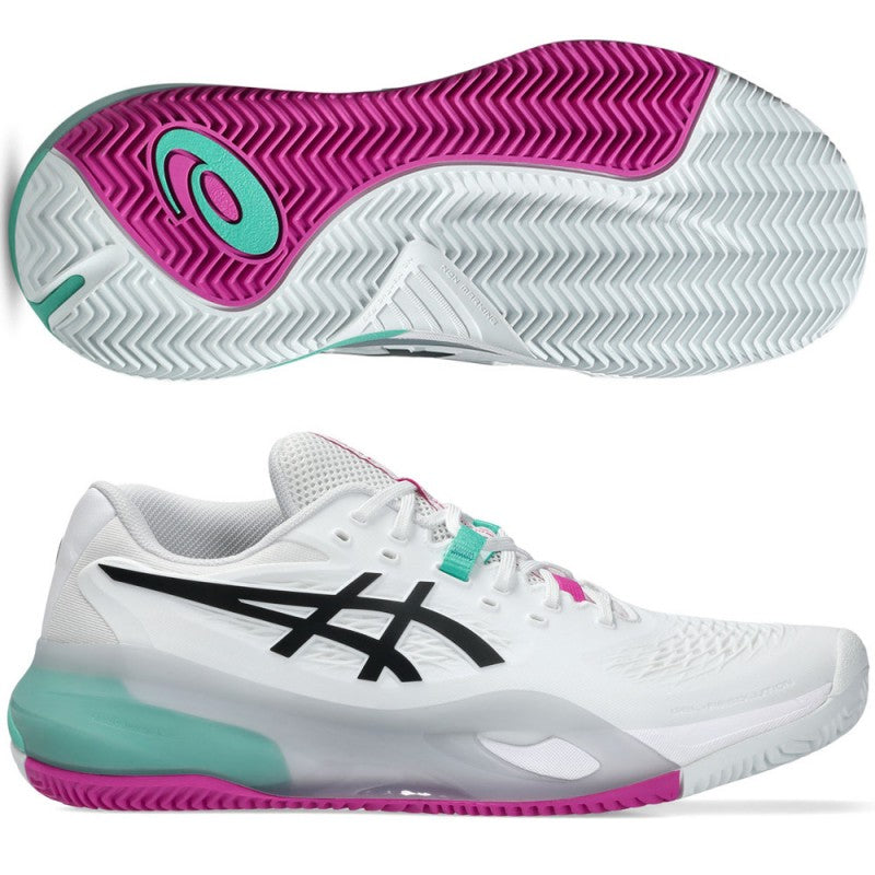 Asics Gel Resolution X White Aurora
